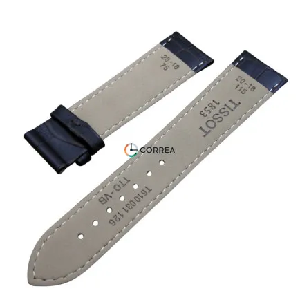 Ремешок кожаный для часов Tissot T063.610 черный T610031948 - 8