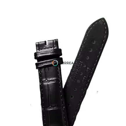 Ремінець шкіряний для годинника Tissot T122407/417 Чорний T610043024 - 10
