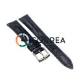 Ремешок из телячьей кожи TineRate черный T8812-b - 3