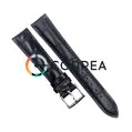 Ремешок из телячьей кожи TineRate черный T8812-b - 1