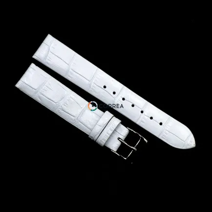 Ремешок из телячьей кожи Bandco белый UB1-21433 (RBW-013) - 6