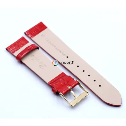 Ремешок из телячьей кожи Bandco красный UB1-52450 (RBC-010) - 10
