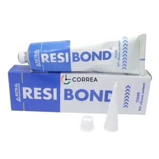 Прозрачный силиконовый герметик Resibond Astral Adhesives #1285A