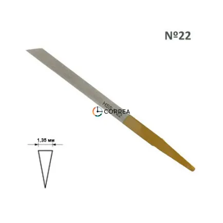 Штихель Messer №22, HSS Ferri #1628.22 - 4