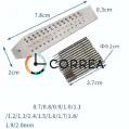 Доска винтовальная с набором метчиков резьбы 0,7 - 2 мм (14 шт) Chainda INB-005 - 5