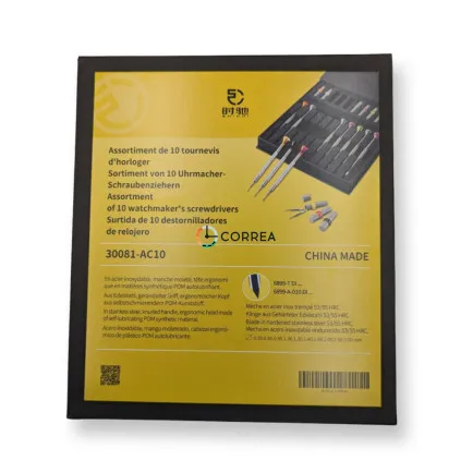 Набор отверток для часов 30081-AC10 Shichi (10 шт) IOT-104 - 12