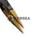 Пинцет Shichi с самшитовыми наконечниками SC-259A IP-102 - 4