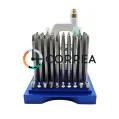 Потанс із набором пуансонів Ruihua Swiss Quality IRC-102 - 6