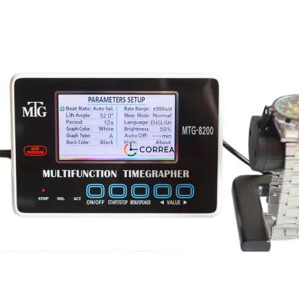 Прибор проверки хода часов Ruihua MTG-8200 Slim - 14