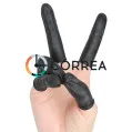 Напальчники Duracots черные (10 шт) RML-007 - 2