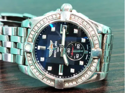 Полірування корпусу і браслета годинника Breitling Galactic 36