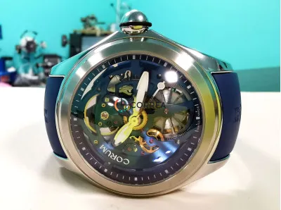 Репассаж механізму годинника Corum Bubble 47 Skeleton