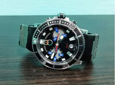 Позаплановий репассаж годинника Ulysse Nardin Maxi Marine Diver Chronograph