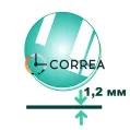 Скло плоске кругле для годинника ⇔ 1,2 мм Ø 20 - 40 мм SR-12 - 1