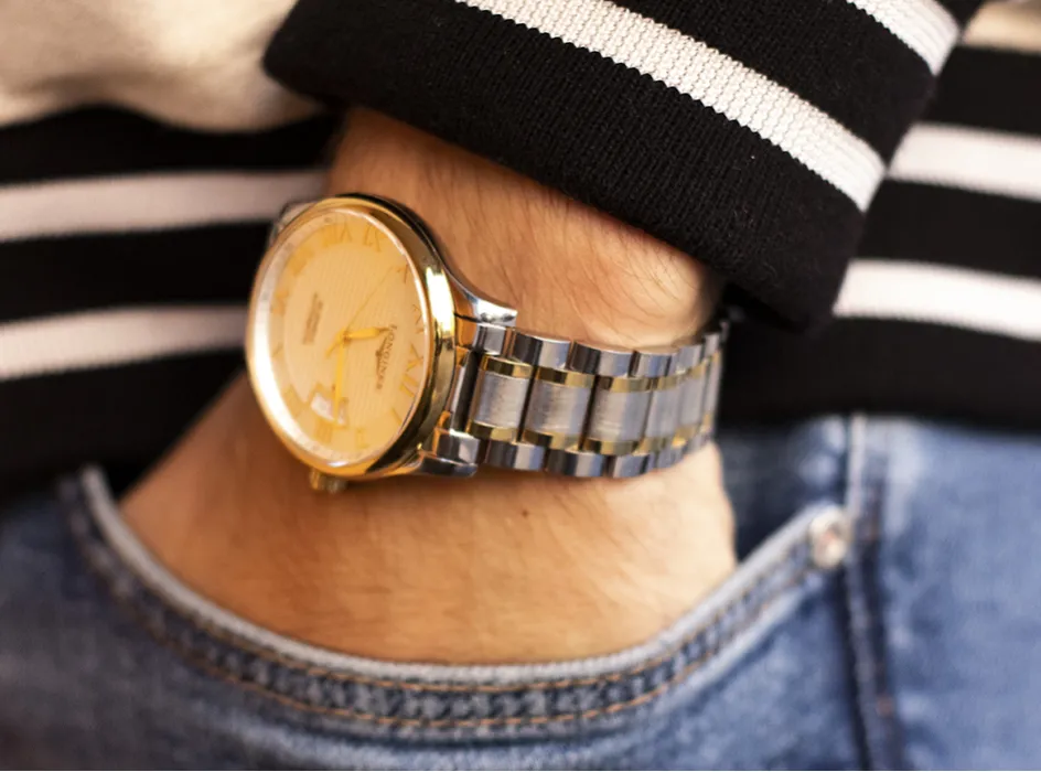 Браслет для часов Longines Master Collection комбинированный BLO-001