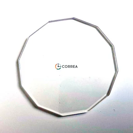 Скло сапфірове лінза багатогранне для годинника Corum Admiral's Cup ⇔ 1,4 мм 33,8х33,8 SSC-001 - 4