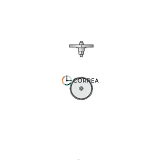 Третье колесо 9208 для механизма Omega 1380 (ETA-ESA 956.032)