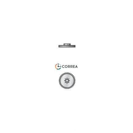 Хвилинне колесо 9261 для механізму Omega 1380 (ETA-ESA 956.032) - 6
