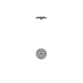 Корректор даты 9245 для механизма Omega 1380 (ETA-ESA 956.032)