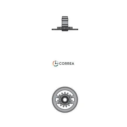Центральне колесо 9314 для механізму Omega 1380 (ETA-ESA 956.032) - 5