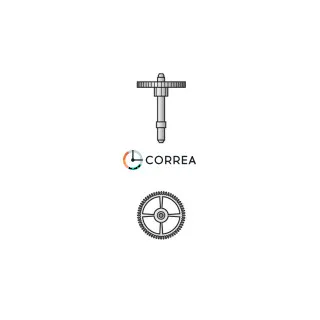 Секундное колесо 9324 для механизма Omega 1380 (ETA-ESA 956.032)