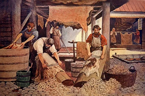 історія появи шкіряних виробів