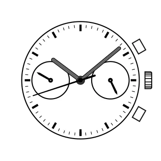 Кварцевый механизм для наручных часов Seiko VD32
