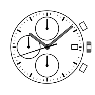 Кварцевый механизм для наручных часов Seiko VD57