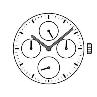 Кварцевый механизм для наручных часов Seiko VD74